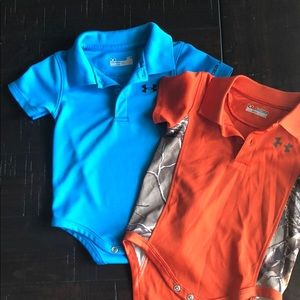 Under armour polo onesies